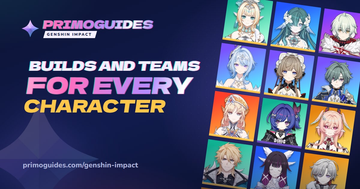 Team Builder · Genshin Impact · PrimoGuides